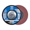 Pferd 7" x 5/8-11 Thd. POLIFAN Flap Disc - A SG STEELOX, Aluminum oxide, 40 Grit, Conical 62268 - alternate 1